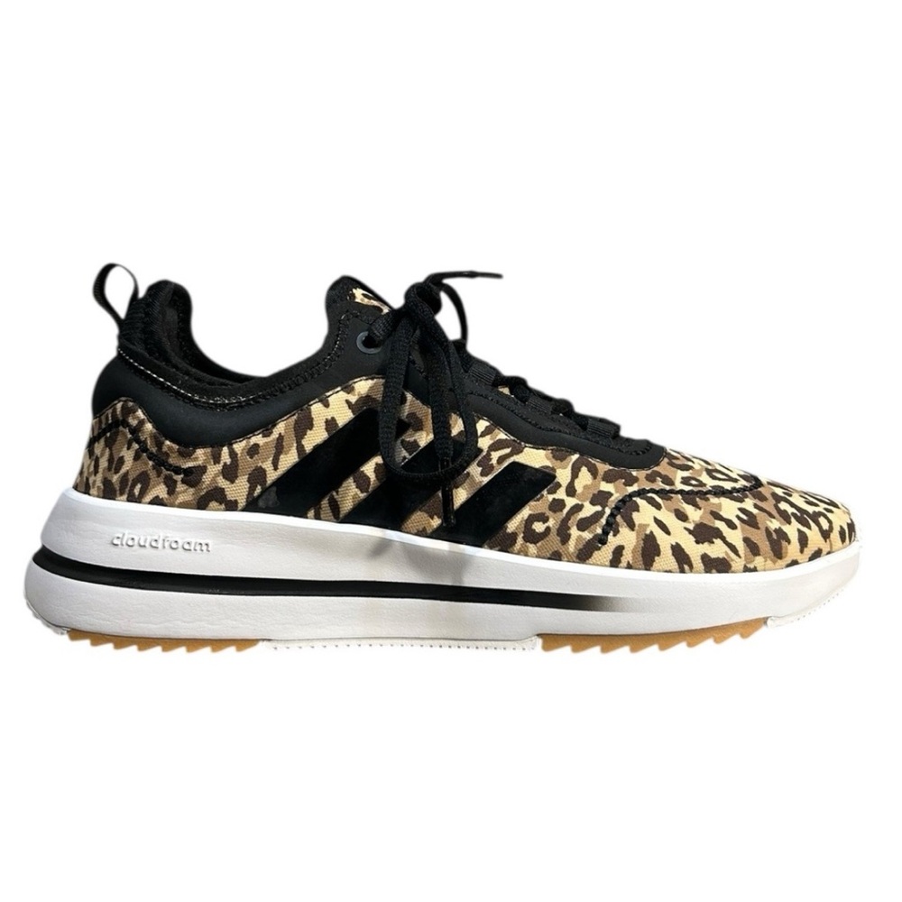 Adidas Fukasa Run Leopard Print Sneakers Women Size 7.5‎